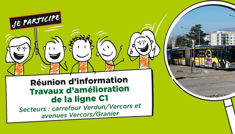 Image de l'évènement Réunion d'information : travaux d'amélioration C1 secteurs Verdun-Vercors-Granier
